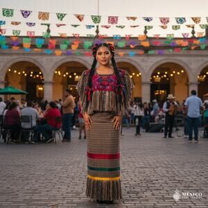 Cape huipil One of a kind  19 X 14 plus 9 inch fringe